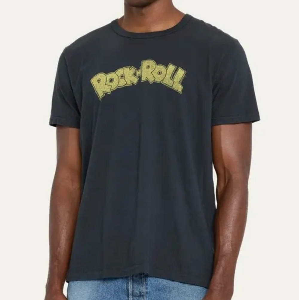 Re/Done Classic Black T-Shirt
